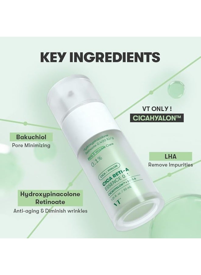 في تي كوزمتيكس في تي كوزماتيكس شياليتي إيه إيسنس ريتينول مسام عناية بالبشرة إيسنس تجميل مستحضرات كورية 4 أنواع 0.1 - Image 2